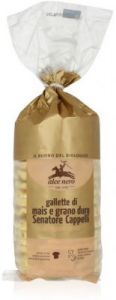WAFLE KUKURYDZIANE Z PSZENICĄ DURUM SENATORE CAPPELLI BIO 100 g - ALCE NERO